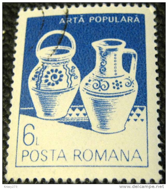 Romania 1982 Popular Art And Crafts 6l - Used - Gebraucht