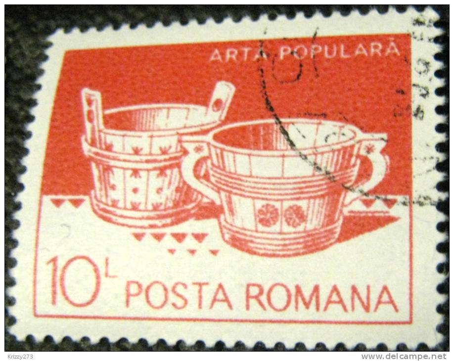 Romania 1982 Popular Art And Crafts 10l - Used - Gebraucht