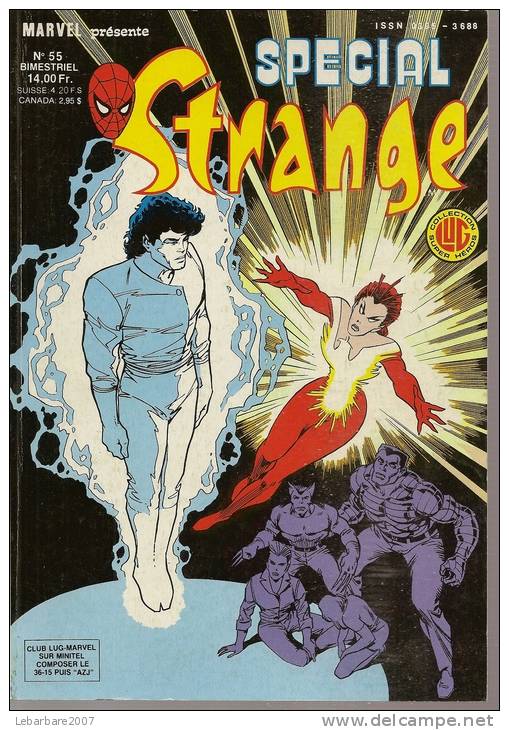 SPECIAL STRANGE  N° 55  -   LUG  1988 - Strange