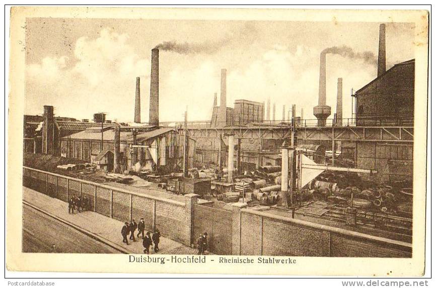 Duisburg - Hochfeld - Rheinische Stahlwerke - & Industry - Duisburg