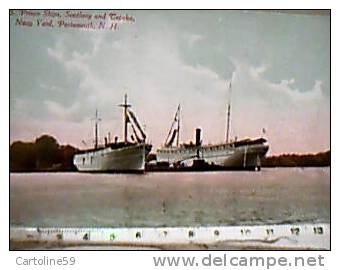 USA VIRGINIA NAVE SHIP US PRISON  SHIP SOUTHERY END TOPEKA NAVY YARD PORTSMOUTH NAVE PRIGIONE  N1910  DZ6939 - Portsmouth