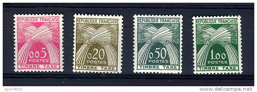 FRANCE 1960 Y&T **  T90/T92-T94 - 1960-.... Mint/hinged