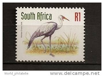 Afrique Du Sud South Africa 1998 N° 994 Iso ** Courant, Wattled Crane, Oiseau, Grue Caronculée, Bugeranus Carunculatus - Ungebraucht