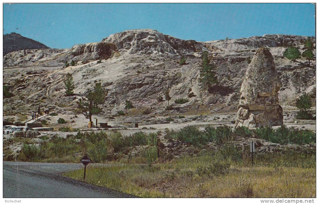 Liberty Cap Of Preglacial Age - Yellowstone National Park - Yellowstone