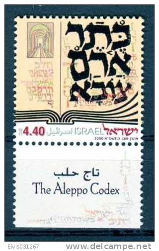 Israel - 2000, Michel/Philex No. : 1579 - MNH - *** - - Nuovi (con Tab)