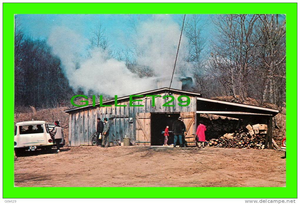 TANGIER, IN - PARKE COUNTY, THE MAPLE FAIR - MAPLE SYROP BEING MADE - - Otros & Sin Clasificación