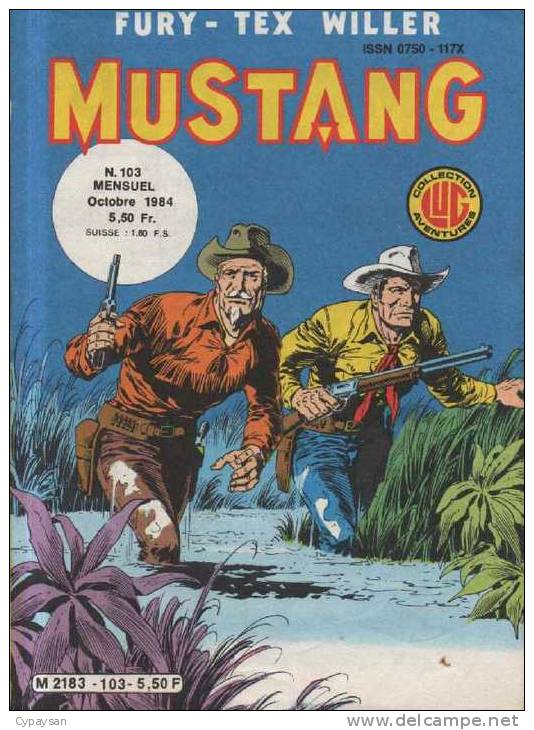 MUSTANG N° 103 BE LUG 10-1984 - Mustang