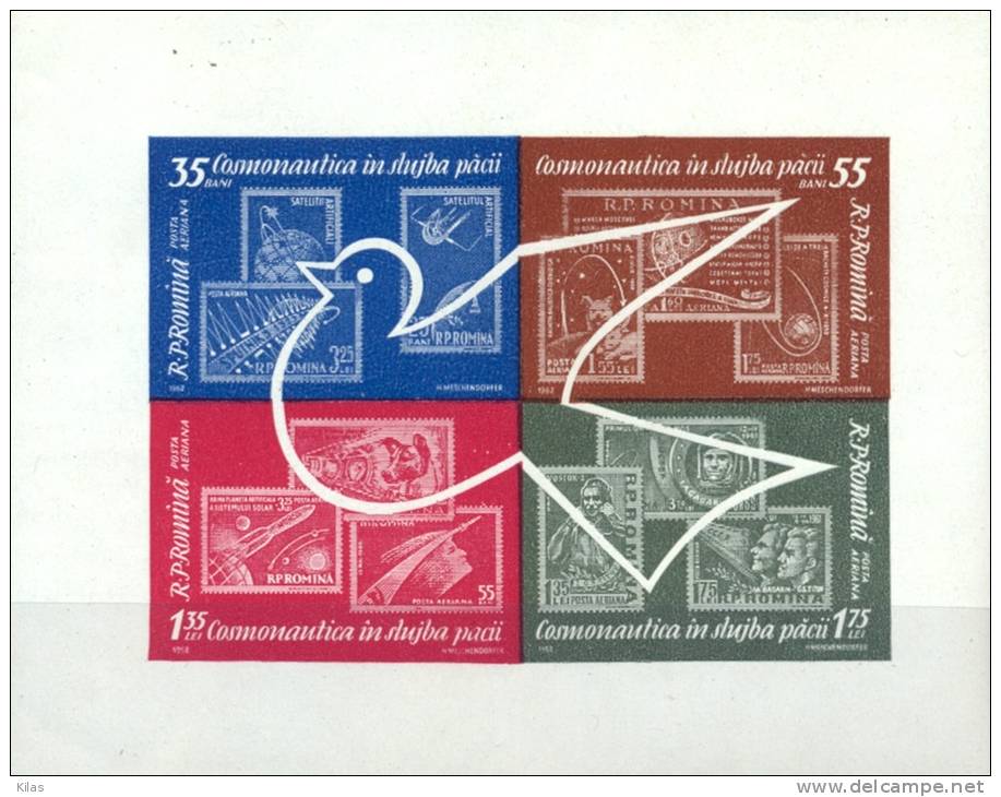 ROMANIA   Space Exploration (IMPERFORATED) - Europe