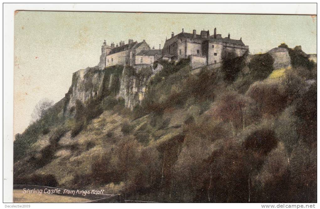 BR37387 Stirling Castle From Kings Knolt    2 Scans - Stirlingshire