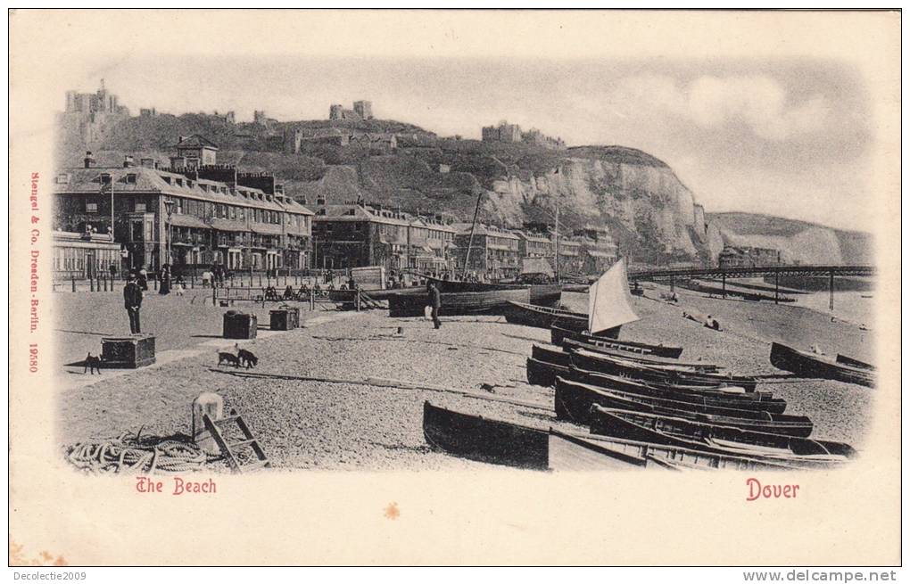 BR37416 The Beach Dover   2 Scans - Dover