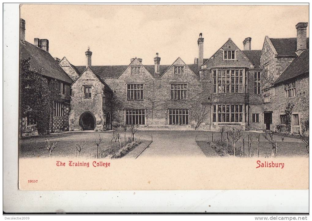 BR37425 The Training College Salisbury     2 Scans - Salisbury