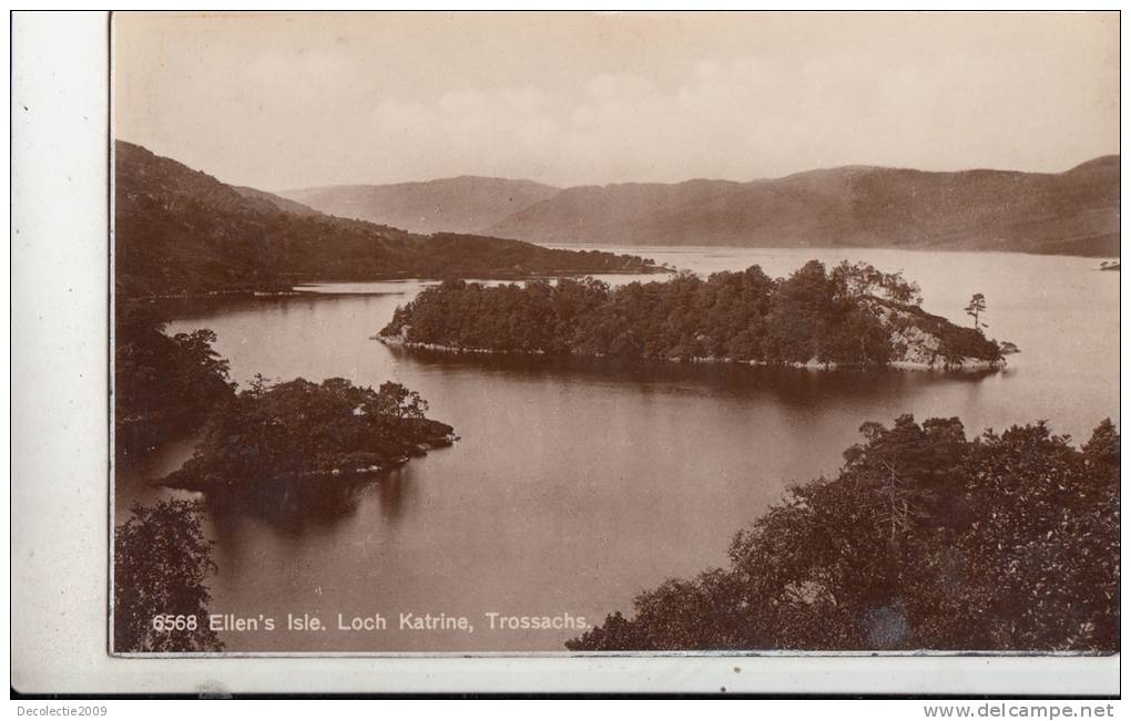 BR37436 Ellen S Isle  Trossachs  Loch Katrine      2 Scans - Stirlingshire