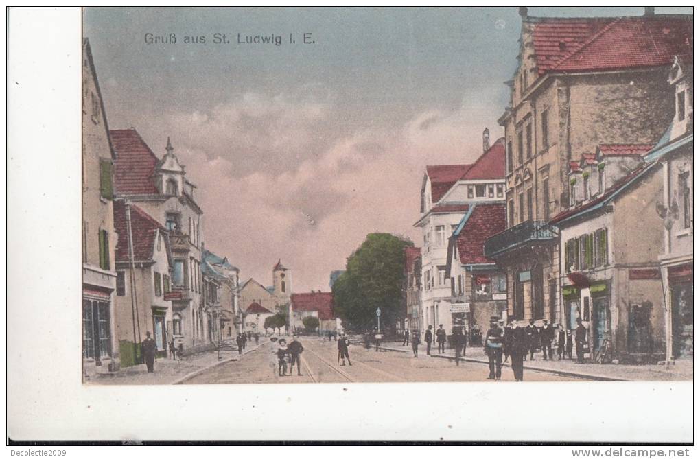 BR37461 Gruss Aus St Ludwing   2 Scans - Celle