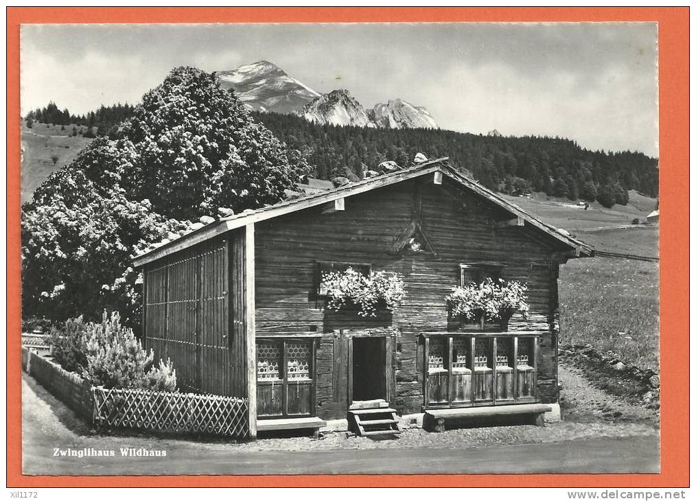 Q0887 Zwinglihaus Wildhaus Nicht Gelaufen Photoglob 1943 - Wil