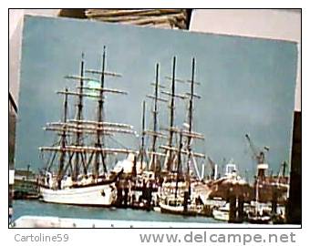 GERMANY HAMBURG PORTO HAFEN NAVE SHIP VELA  VELIERO VB1996 DZ6960 - Harburg