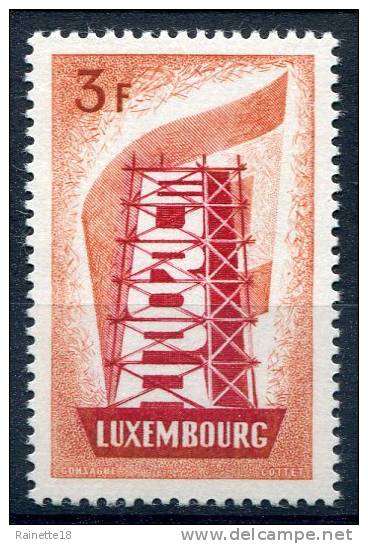 Luxembourg            515  **    Europa - 1956