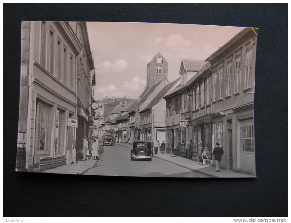 == Parchim , Kl., Mängel Bug  1962  Foto   Strasse Des Friedens - Parchim