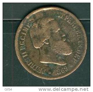 BRESIL - 20 REIS 1869. - Ah7305 - Brasilien