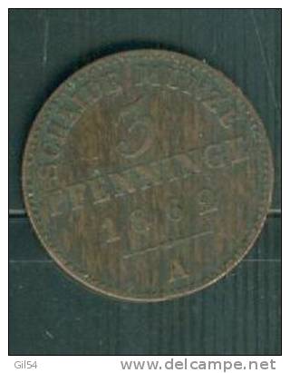 3 PFENNINGE 1862 A . - Ah7306 - Taler & Doppeltaler