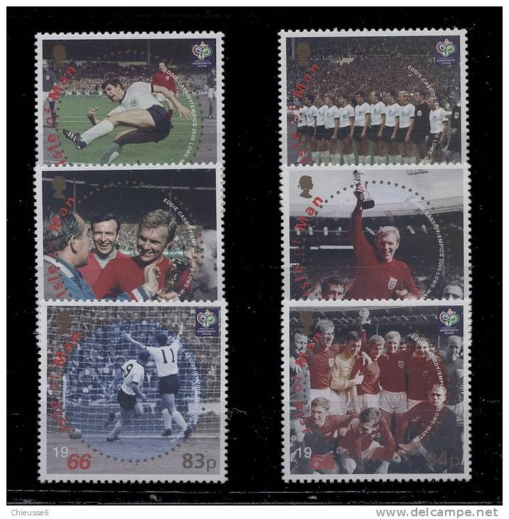 Gde Bretagne **  - 1324 à 1329 - Sport : Foot - Unused Stamps