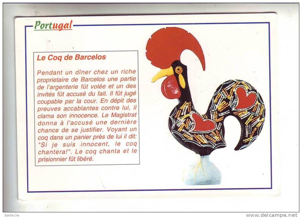 LE COQ DE BARCELOS - Altri & Non Classificati