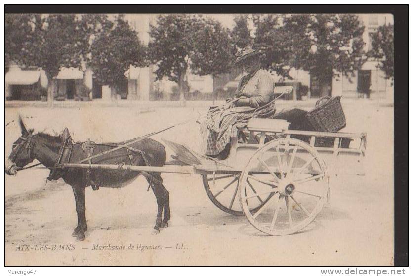 CPA : Aix-les-Bains : Marchande De Légumes - Chambery