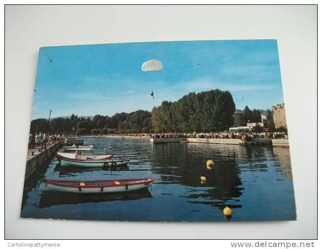 Paracadutista Esercitazione Di Paracadutisti Bardolino Lago Di Garda - Parachutting