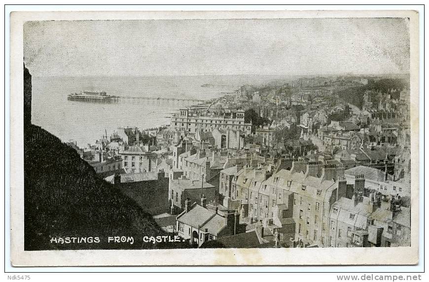 HASTINGS FROM CASTLE - Hastings