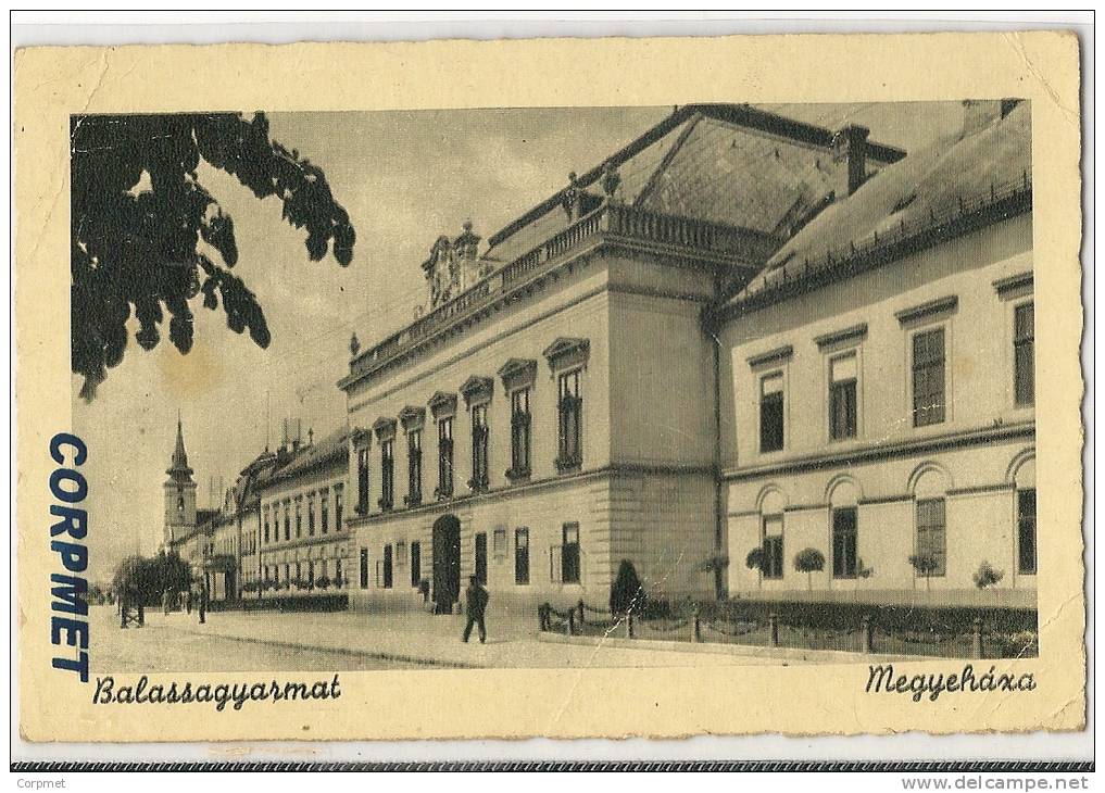 HUNGARY - 1951 POSTCARD  To MONTEVIDEO - Yvert # 933 -936 - Storia Postale