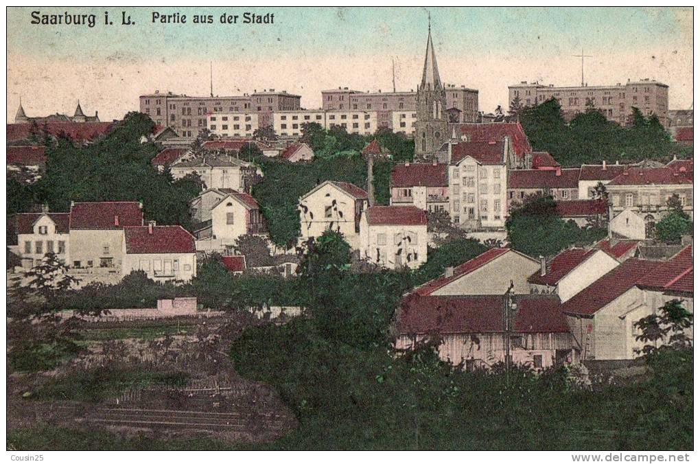 57 SAARBURG - Partie Aus Der Stadt - Sarrebourg