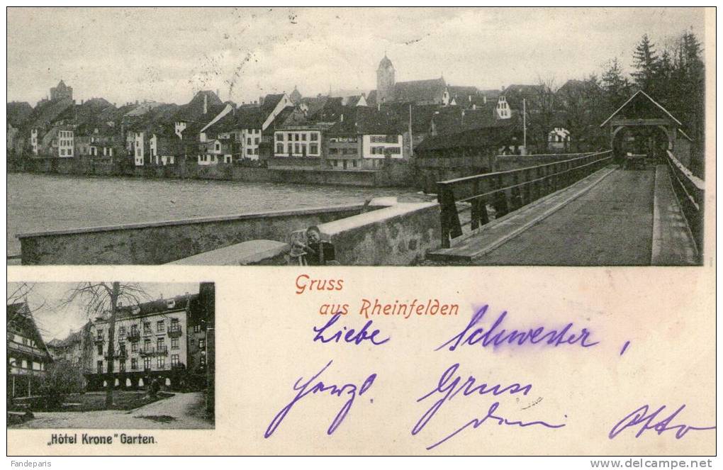 SUISSE ***  AG ARGOVIE **  GRUSS AUS RHEINFELDEN ** MULTIVUES - Rheinfelden