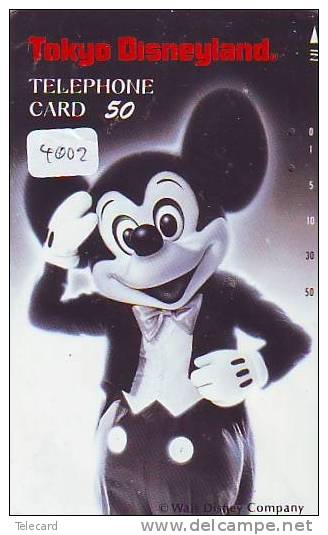 Télécarte Japon / 110-45055 - DISNEY- Mickey Mouse (4002) Japan Phone Card Telefonkarte - Disney