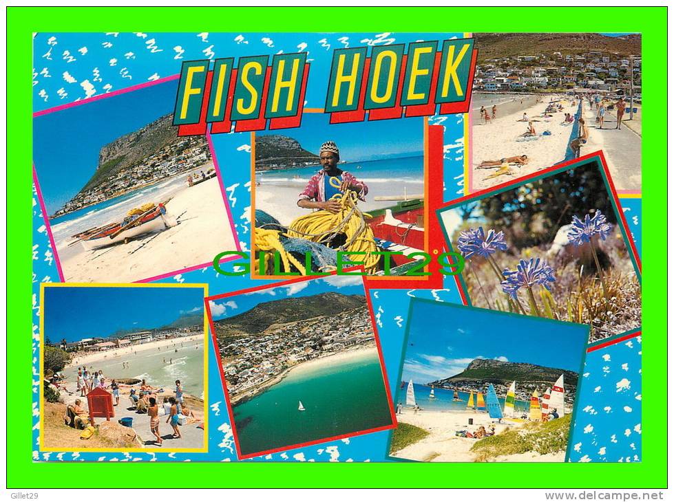 CAPE TOWN, SOUTH AFRICA - FISH HOEK - 7 MULTIVIEW - ART PUBLISHERS LTD - - Afrique Du Sud