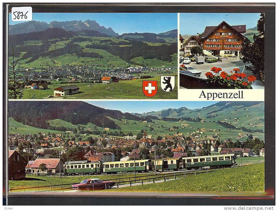 CARTE MODERNE - ST GALLEN - GAIS - APPENZELL - TRAIN  - BAHN - TB - Gais