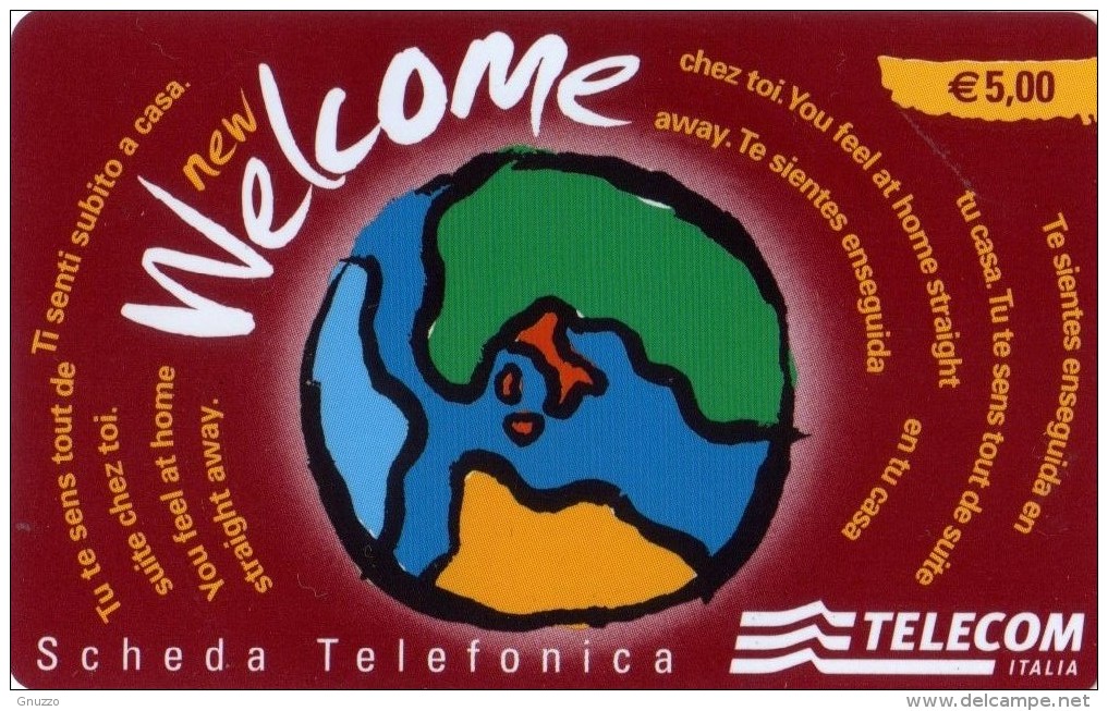 NUOVA -(Mint)-WELCOME TELECOM ITALIA-  ( WAH) - Schede GSM, Prepagate & Ricariche