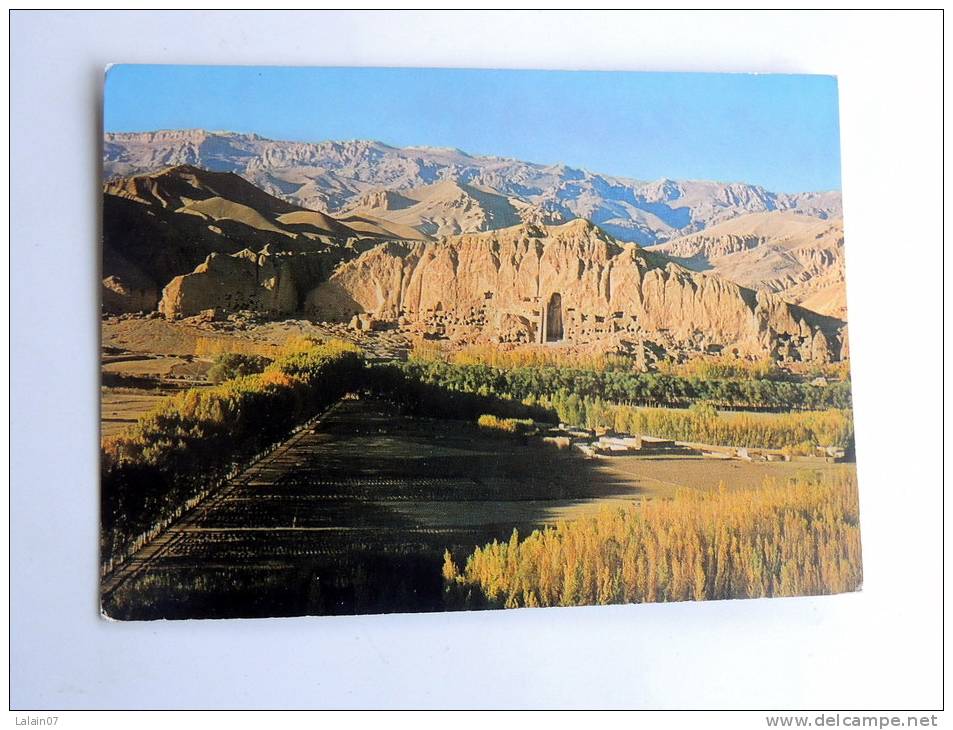 Carte Postale Ancienne : AFGHANISTAN : General View Of Bamiyan Small Buddha - Afganistán