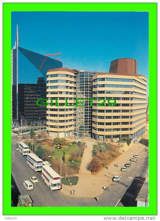 JOHANNESBURG, SOUTH AFRICA - STOCK EXCHANGE - ANGLO AMERICAN HEAD QUARTER´S DIAGONAL STREET - WAYRON POSTCARD DIST - - Afrique Du Sud