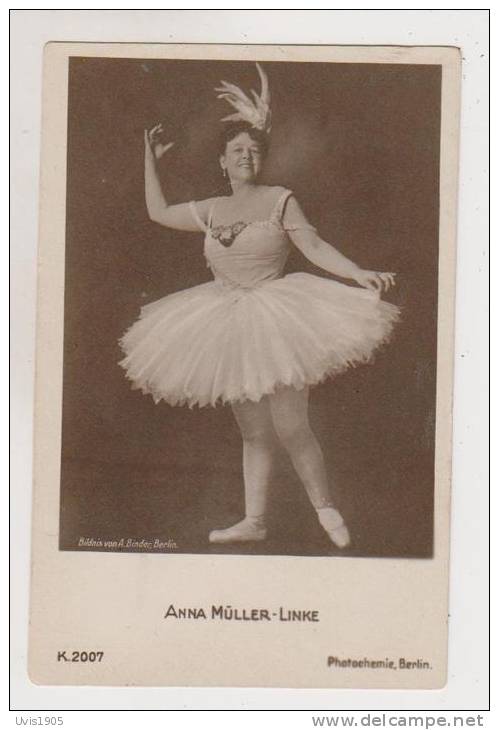 Anna Muller-Linke,ballet.German  Edition Nr.2007 - Actors