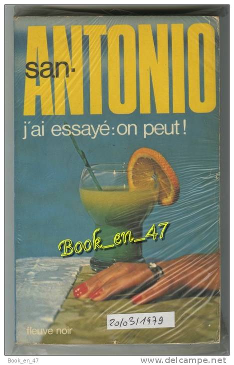 {74711} San-Antonio, J ’ Ai Essayé : On Peut!. 20/03/1979 . " En Baisse " - San Antonio