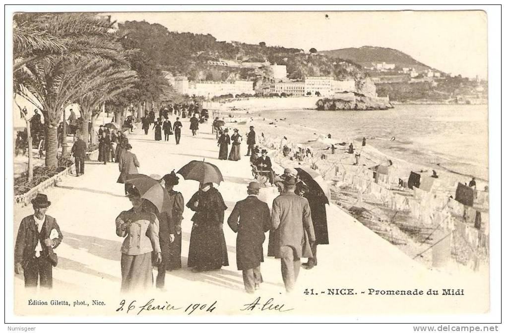 NICE  ----   Promenade  Du  Midi - Multi-vues, Vues Panoramiques