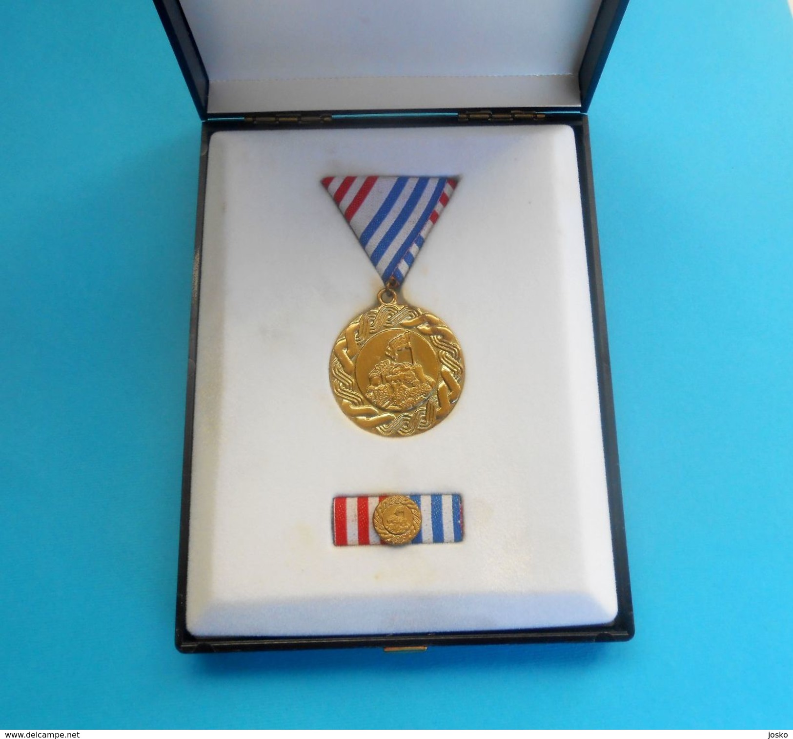CROATIA ARMY - WAR OPERATION '' STORM '' ( Operacija Oluja 1995. ) - Medal In Original Box * Kroatien Croatie Croazia - Autres & Non Classés