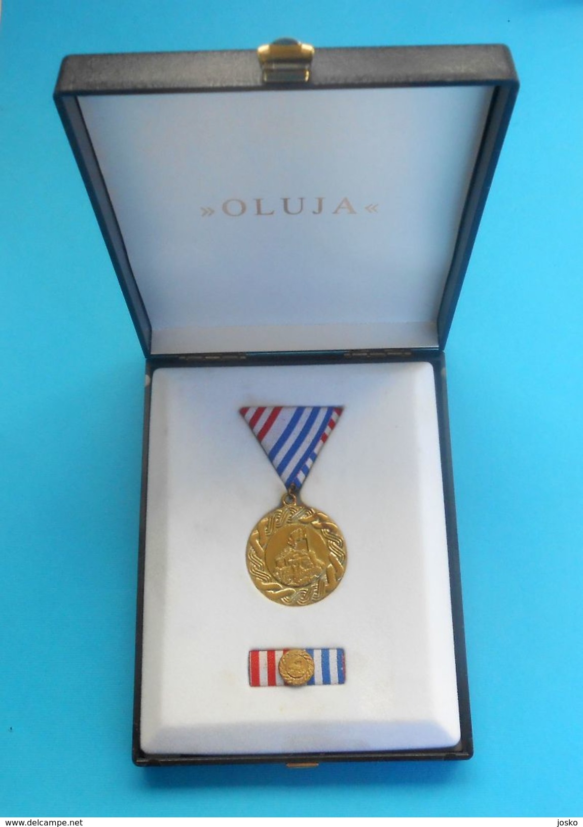 CROATIA ARMY - WAR OPERATION '' STORM '' ( Operacija Oluja 1995. ) - Medal In Original Box * Kroatien Croatie Croazia - Autres & Non Classés