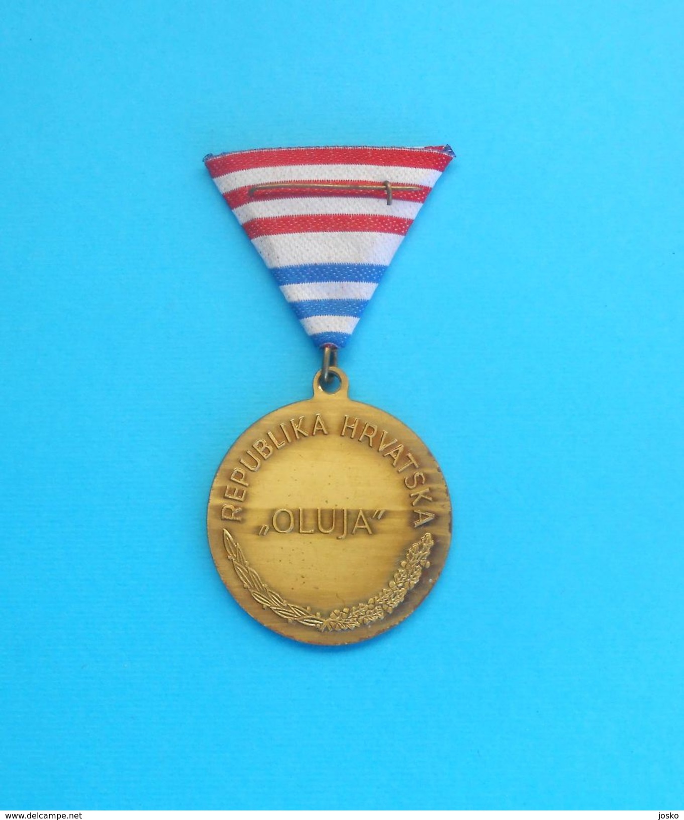 CROATIA ARMY - WAR OPERATION '' STORM '' ( Operacija Oluja 1995. ) - Medal in original box * Kroatien Croatie Croazia