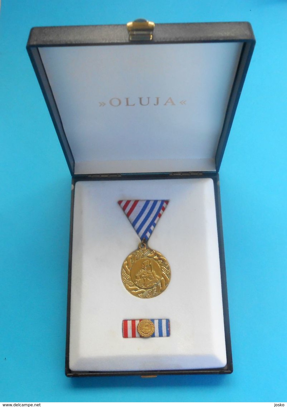 CROATIA ARMY - WAR OPERATION '' STORM '' ( Operacija Oluja 1995. ) - Medal in original box * Kroatien Croatie Croazia