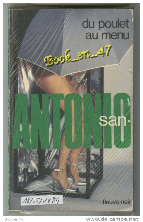 {74543} San-Antonio, Du Poulet Au Menu. 18/05/1984 - San Antonio