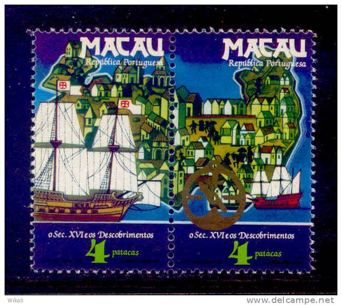 ! ! Macau - 1983 Discoveries (Complete Set) - Af. 485 & 486 - MNH - Neufs