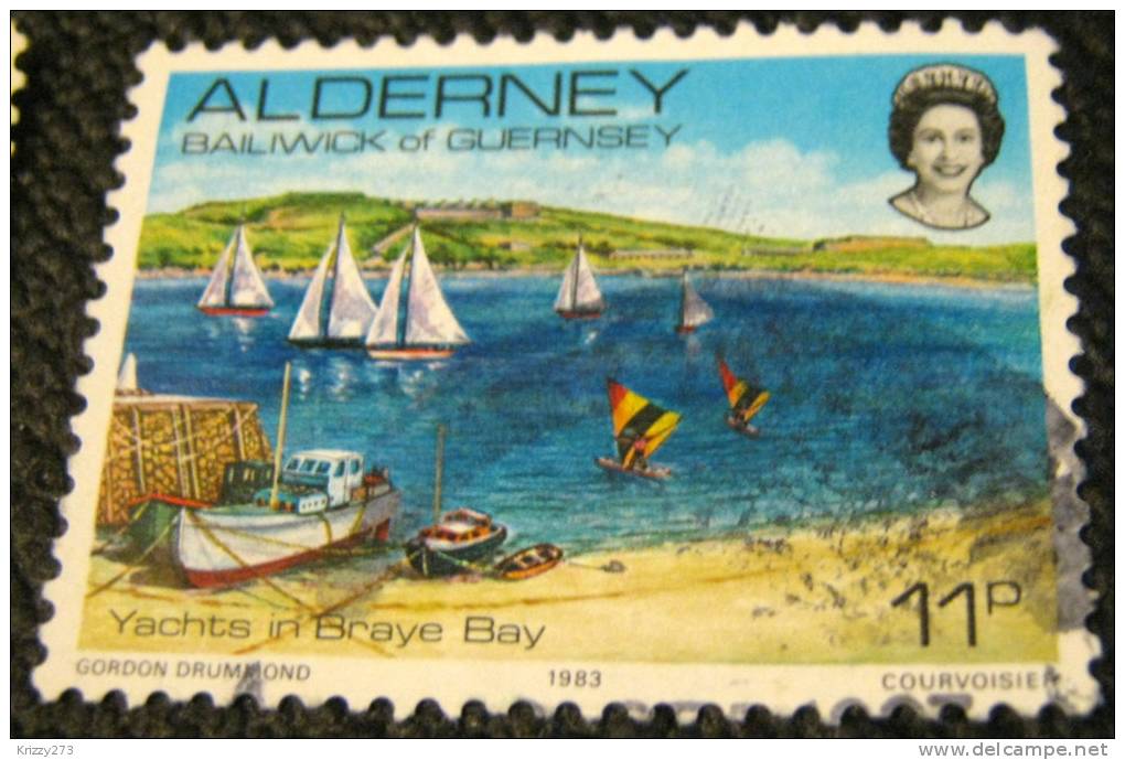 Alderney 1983 Yachts In Braye Bay 11p - Used - Alderney