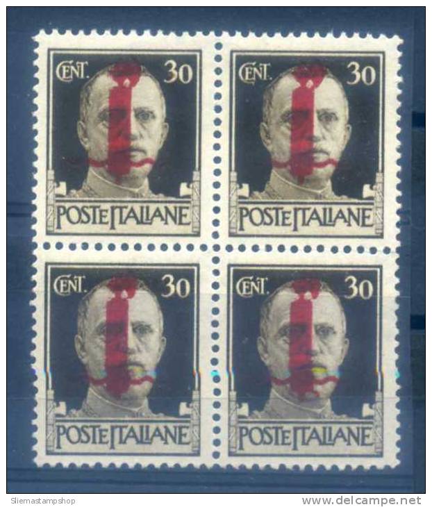 ITALY RSI - 1944 BLOCK OF 4 - V2940 - Nuovi