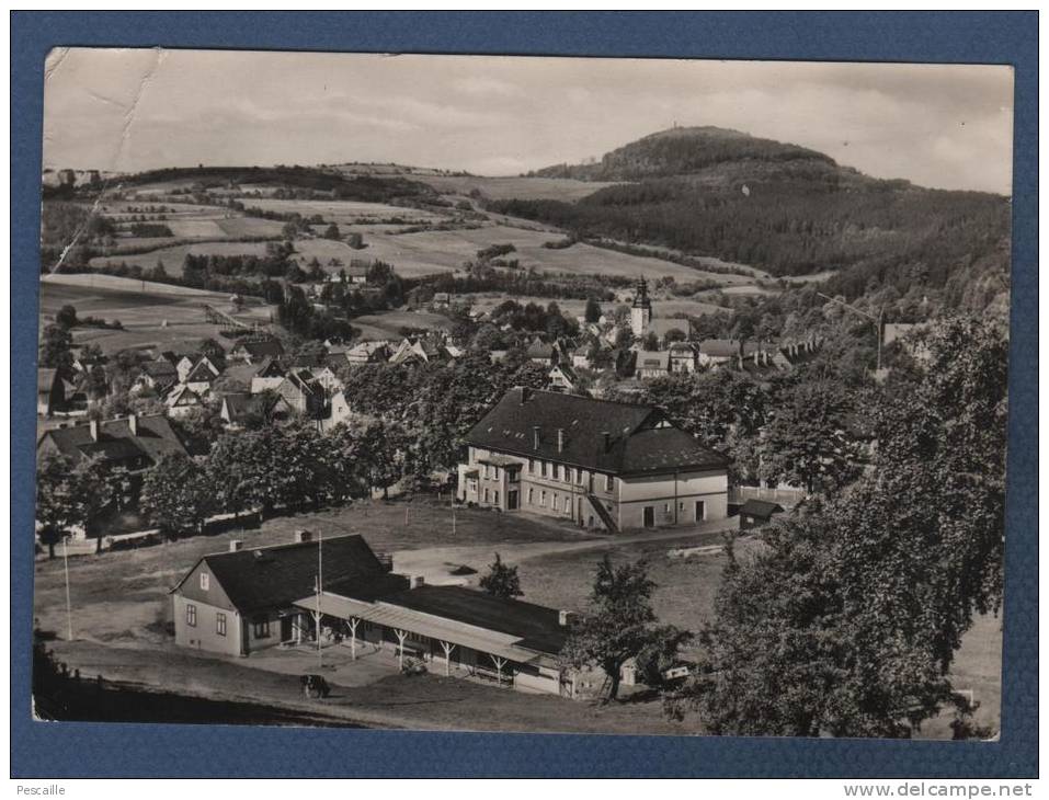 SACHSEN - CP GEISING ( ERZGEBIRGE ) - BLICK ZUM GEISING - FOTO KÜHN LEIPZIG / VER BILD UND HEIMAY REICHENBACH I. V. - Geising