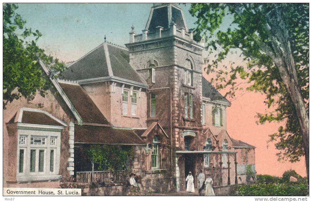 ST LUCIA - Government House - Sainte-Lucie